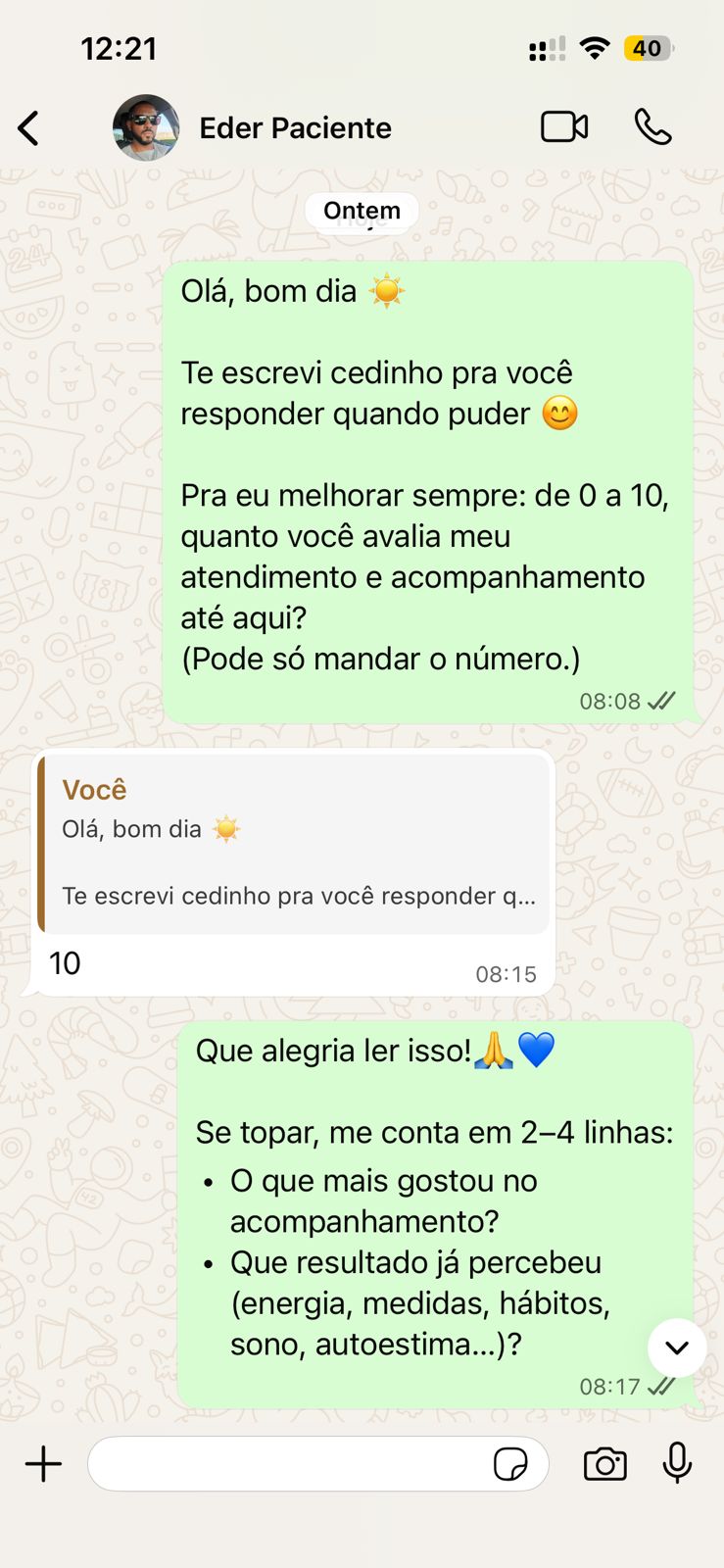 Depoimento 8